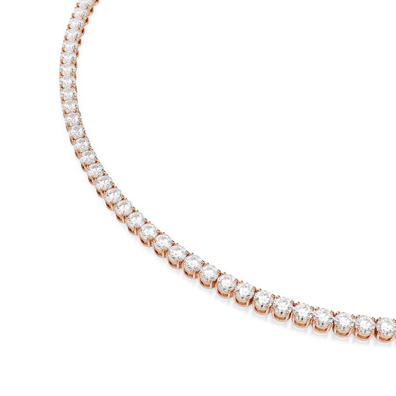 Swarovski Matrix Tennis Necklace image number 1